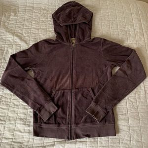 JUICY COUTURE PURPLE ZIP UP!!!